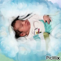 Baby cloud animirani GIF