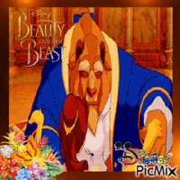 Disney Beauty and the Beast animovaný GIF