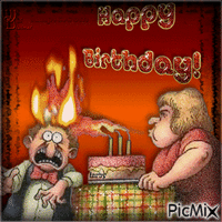 Happy Birthday !!!! - GIF animasi gratis