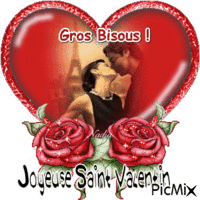 Saint Valentin - Bezmaksas animēts GIF