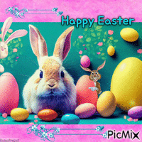 Happy Easter animēts GIF