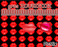 gros zoubi ( bizou ) - Δωρεάν κινούμενο GIF