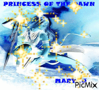 Princess of the dawn - GIF animasi gratis