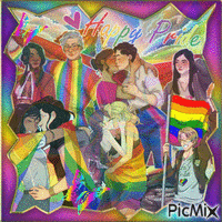 LGBT Pride - Manga - Bezmaksas animēts GIF