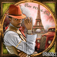 J'adore Paris - GIF animasi gratis