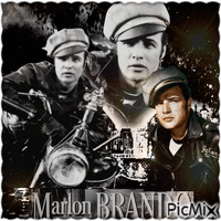 Marlon Brando - GIF animé gratuit