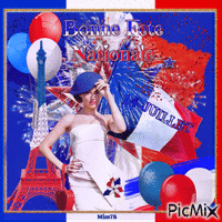fête nationale Animated GIF
