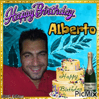HBD Alberto 29 June - Безплатен анимиран GIF