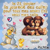 les calins bisous Animated GIF