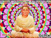 Buddha GIF แบบเคลื่อนไหว