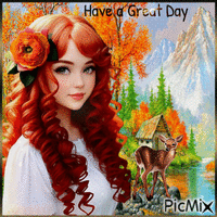 Redhed. Have a Great Day. Autumn - GIF animate gratis