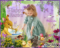 Happy Easter GIF animé