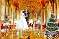 свадьба - GIF animé gratuit