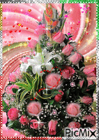 Rosas e Coração - 無料のアニメーション GIF
