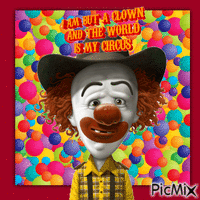 Le Clown - Free animated GIF