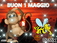 BUON 1 MAGGIO animēts GIF