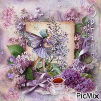 Lilac Fairy geanimeerde GIF