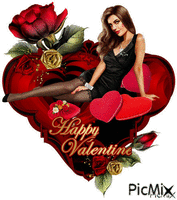 Happy  Valentine - Bezmaksas animēts GIF