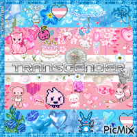 Transgender pride! GIF animata