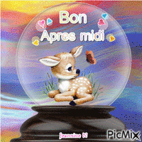 bon apres midi animovaný GIF