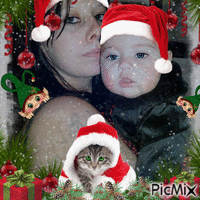 My Dauther n Grandauther - Free animated GIF