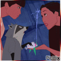 Pocahontas - 無料のアニメーション GIF