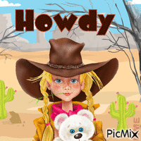 Howdy - GIF animé gratuit