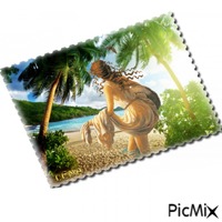Carte postale GIF animé