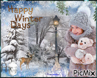 Happy Winter Days GIF animé