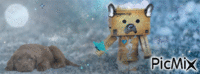 Dambo-Dog geanimeerde GIF