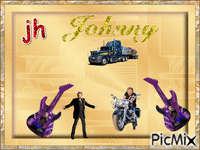 Johnny Hallyday - GIF animé gratuit