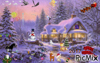 Vánoce 2016 - Bezmaksas animēts GIF