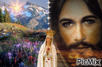 Jesus e Maria animuotas GIF