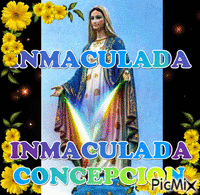 Inmaculada Concepción - GIF animé gratuit