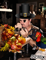 Thanksgiving animēts GIF