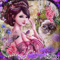 fantasy art...love cat