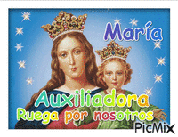 Maria Auxiliadora - GIF animado gratis