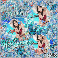 Hot Summer - Gratis animerad GIF