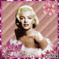 portrait femme : Marilyne Monroe