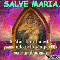 SALVE MARIA . animēts GIF