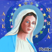 Madonna di Medjugorje animowany gif