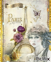 Concours Love Paris - GIF animate gratis