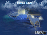 Bonne Nuit - Бесплатный анимированный гифка