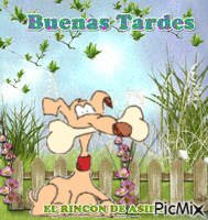BUENAS TARDES Animated GIF