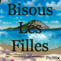 Bisous les filles Animated GIF