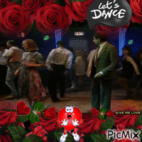 LETS DANCE Animated GIF