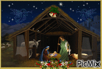 Рождество Христово - GIF เคลื่อนไหวฟรี