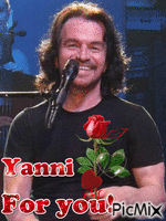 Yanni For You! GIF animé