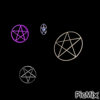 Pentacles animovaný GIF