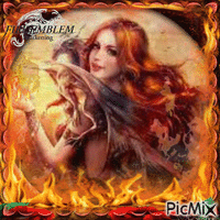 fire gothic - Free animated GIF